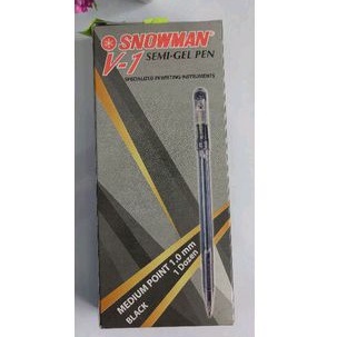 

Pulpen SNOWMAN V-1 Semi Gel Pen MP-0.1