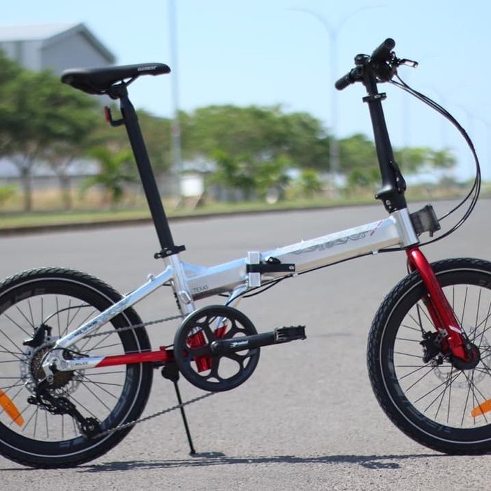 Sepeda Lipat 20inc Element Police Texas B2W 15th