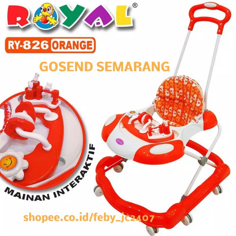 GOSEND SEMARANG BABY WALKER APOLLO APOLO ALAT BANTU JALAN ROYAL 826