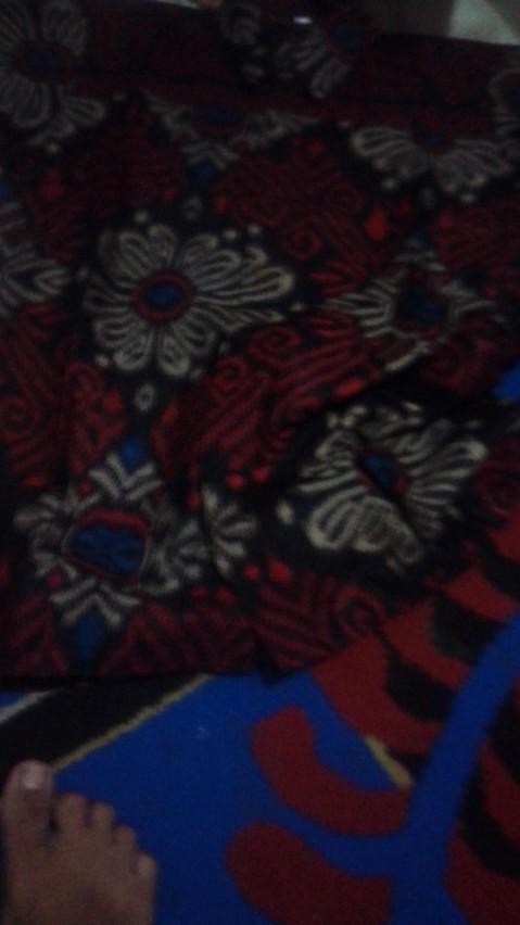 Kgk Kemeja Batik Slimfit Lengan Panjang Songket Baju Cowok Kerja