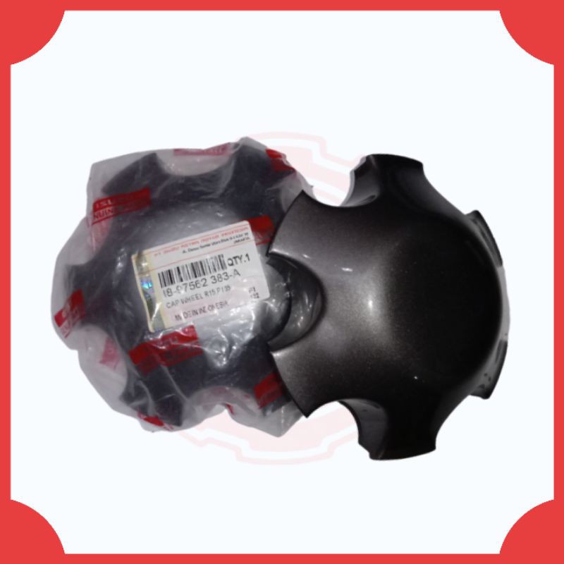 CAP WHEEL R15/ TUTUP VELG SILVER & BLACK PANTHER & TOURING (ORIGINAL ISUZU GENUINE PARTS)