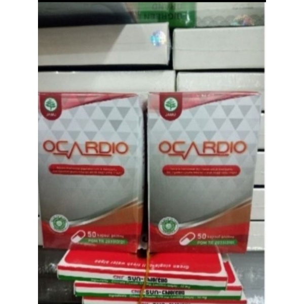 OCARDIO Obat Jantung Bengkak Coroner Hipertensi  Kolestrol Asli Original