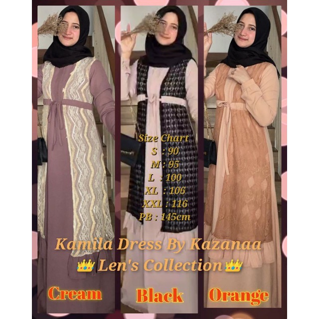 Kamila Dress By Kazanaa Original