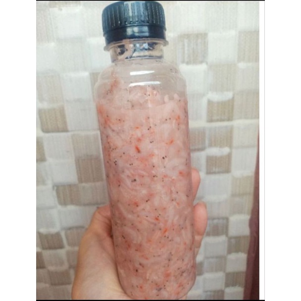 hakoi / ha koi / calok udang / cencalok Melaka / cincalok udang / kecalok udang / uang fermentasi / 