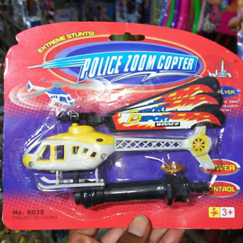Mainan Helikopter Tarik Terbang