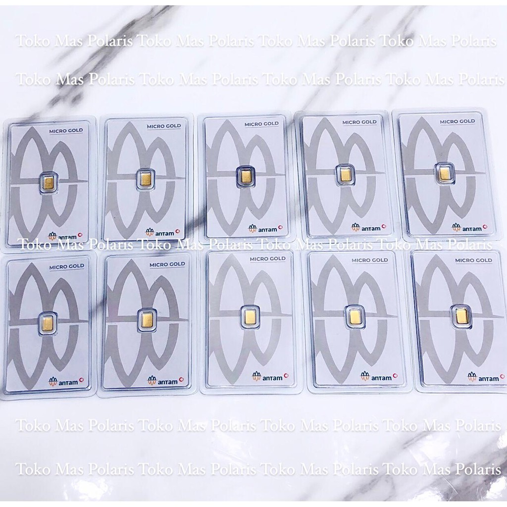 Logam Mulia Emasku Hartadinata Abadi 0.1 gram emaskita LM Emas Mini Gold 24K Microgold ANTAM