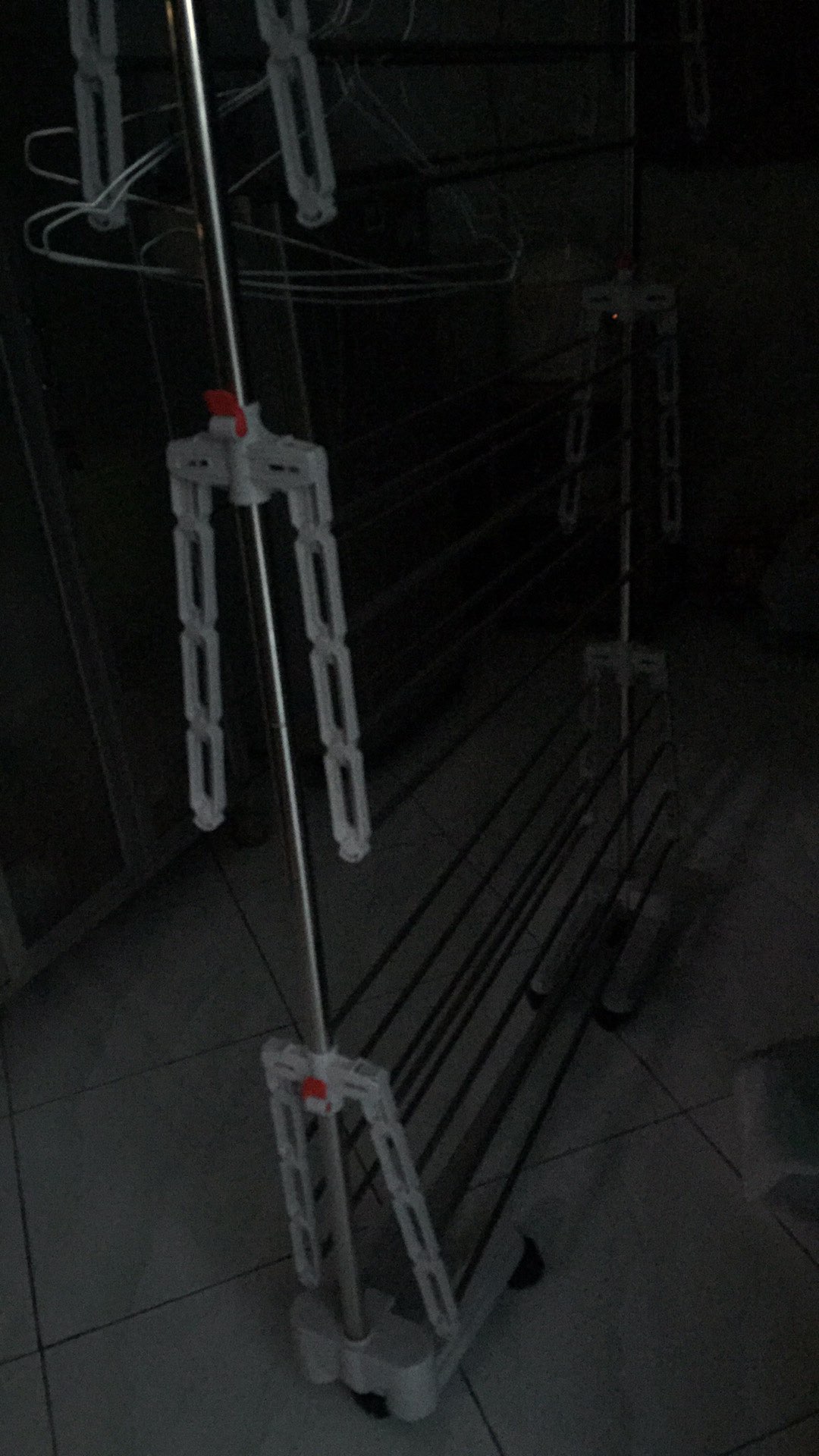 Dolee Fun Jemuran Baju Stainless Handuk Lipat Portable Korea