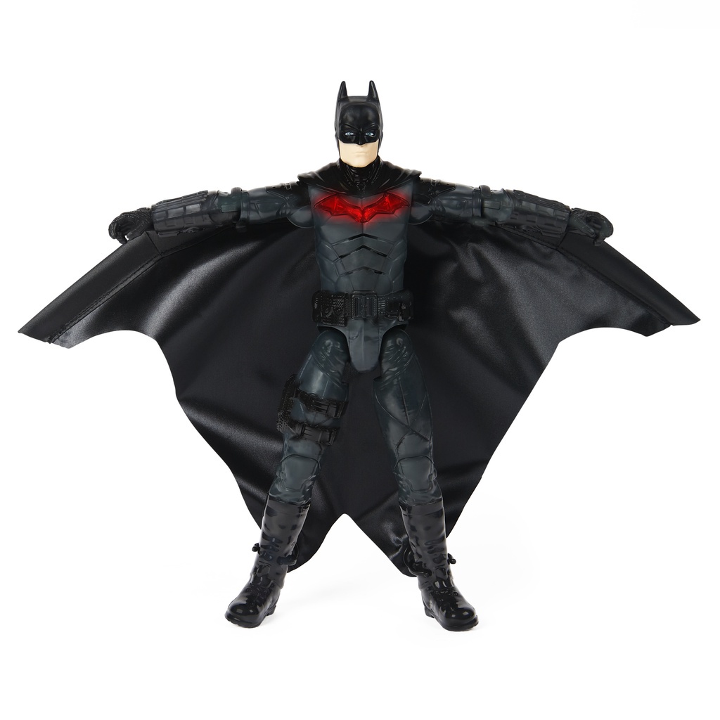 BATMAN DC Comics 12-inch Wingsuit Action Figure with Lights &amp; Phrases