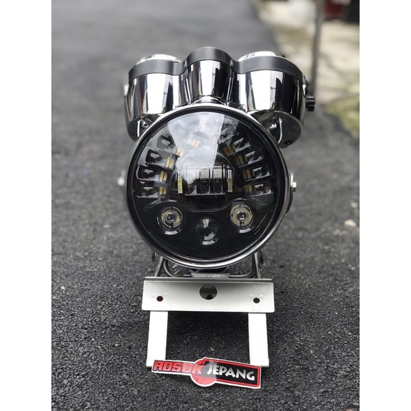 Lampu ninja r/ss spedo ninja r pnp ninja set Daymeker 7in