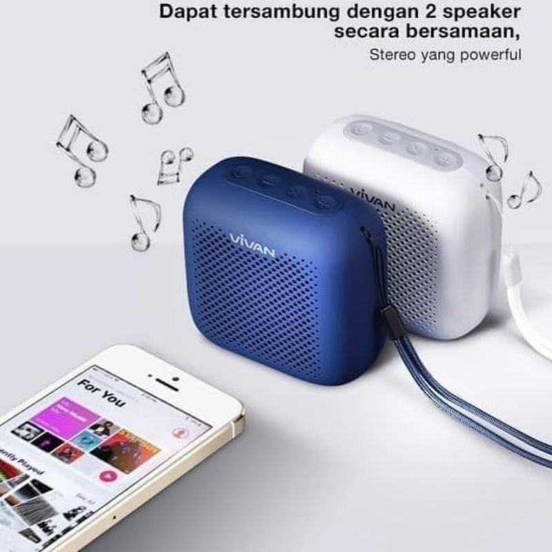 VIVAN S1 Portable Bluetooth Speaker