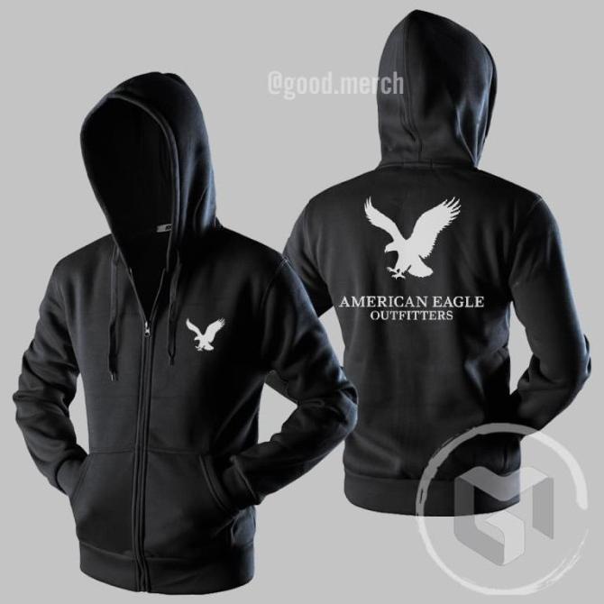 Jaket Hoodie Sweater American Eagle Sweatshirt Zipper