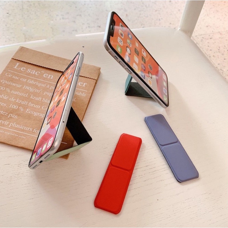 Magnetic Finger Grip 2 in 1 Stand Phone Holder Magnet Warna Warni Untuk Semua Jenis HP iPhone Android Samsung Xiaomi Vivo Oppo Multi Band