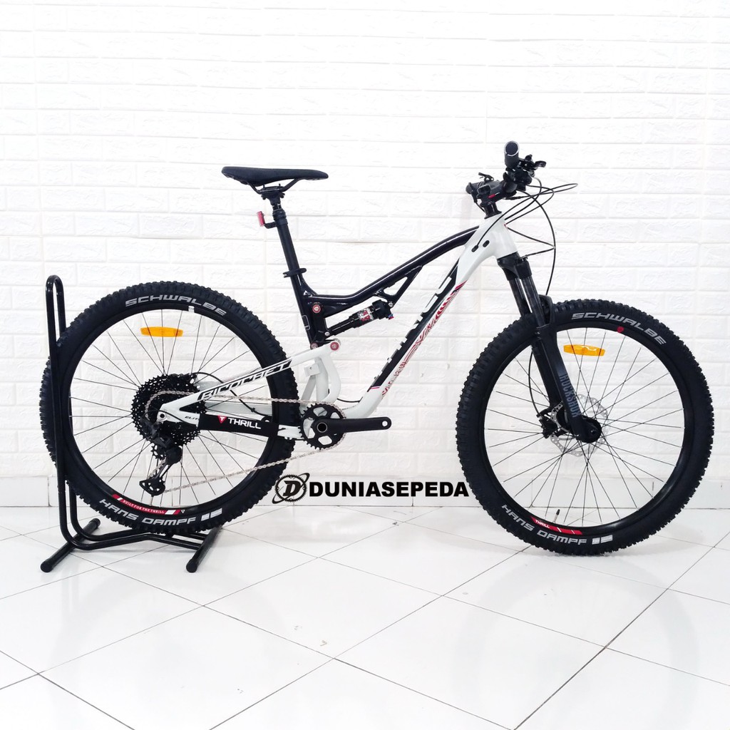 SEPEDA GUNUNG 27.5 THRILL RICOCHET T120 AL ELITE ST LIGHT GREY