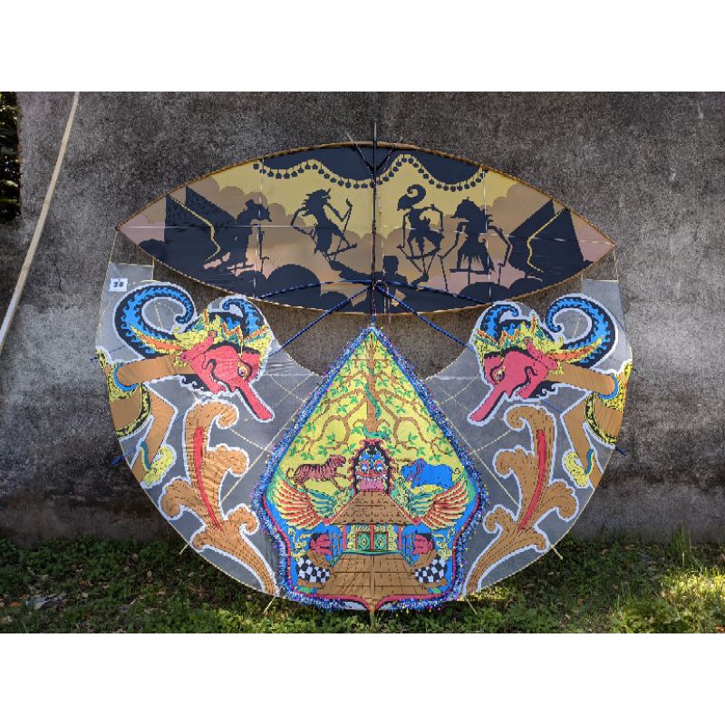 JASA DESAIN LAYANGAN GAPANGAN/SOWANGAN DAN PEMBUATAN SAMAK BERGAMBAR BERBAGAI MOTIF SESUAI REQUEST