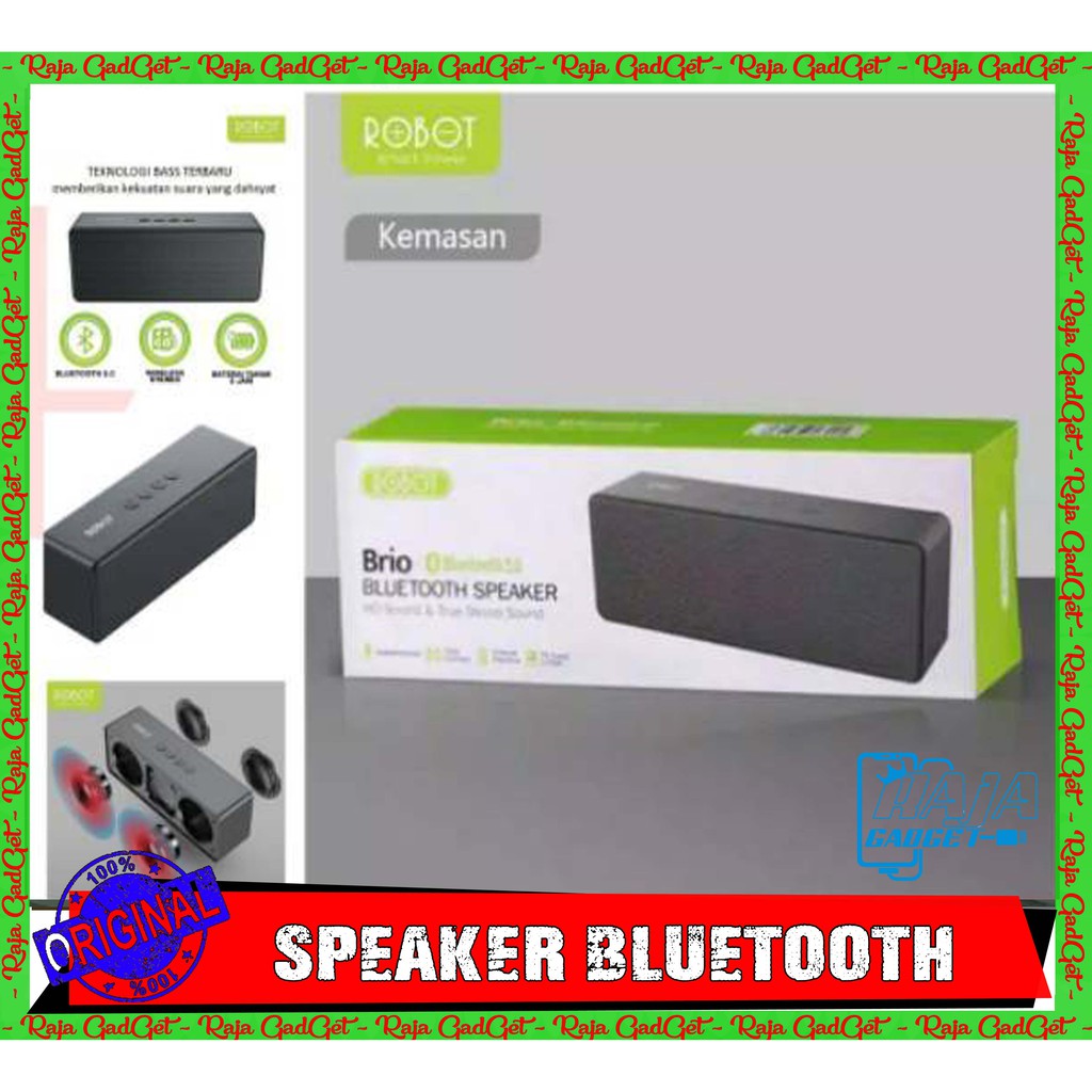 SPEAKER ROBOT RB420 BRIO Bluetooth Portable