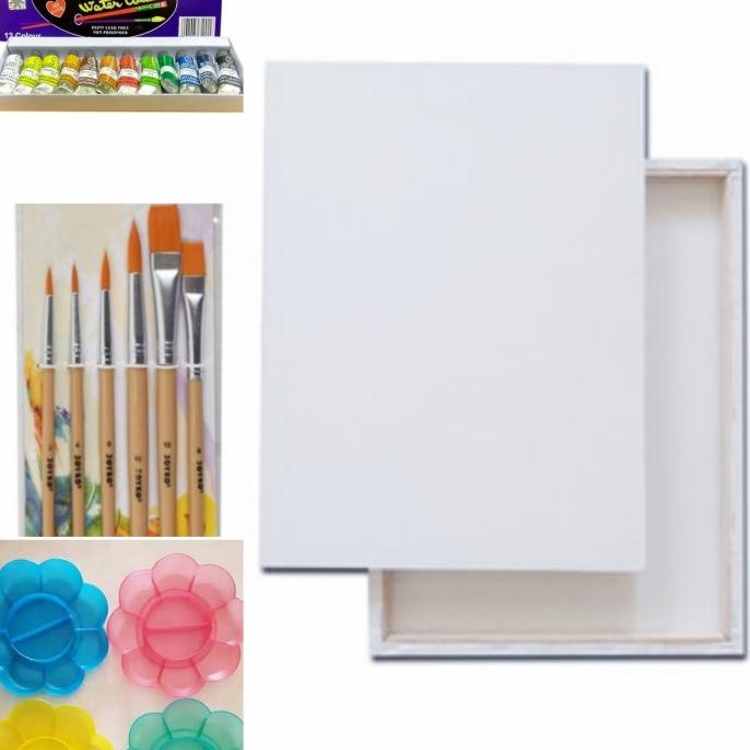 

Paket Alat Lukis + Kanvas Lukis 60x80