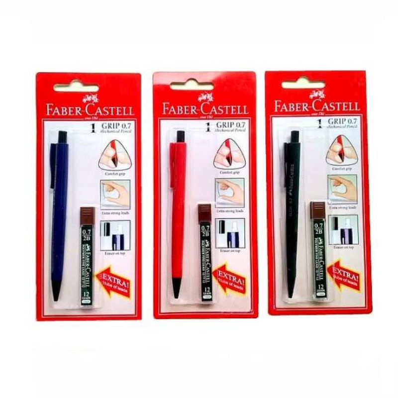 

Pensil Grip Faber Castel 0.7 extra isi Tube 0.7(135101)