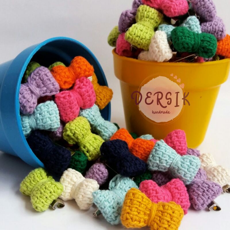 bros rajut pita bros rajutan bros dagu (bagian1)