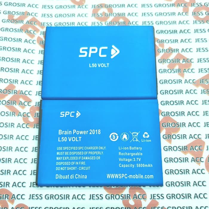 Baterai Battery Batre Batere Double Power Original SPC L50 VOLT 4G