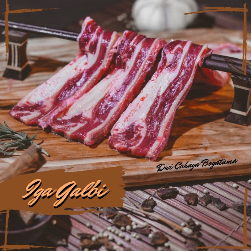 

Iga galbi kalbi korean potong rantai 500gr