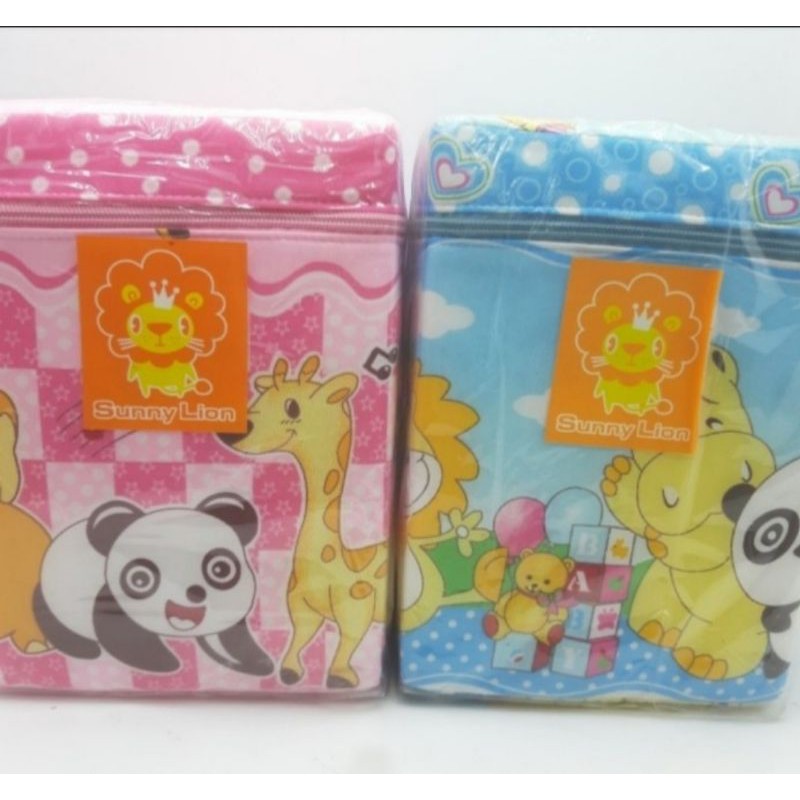 Tas Bayi Sunny Lion Pink/ Tas Perlengkapan Bayi + Susu