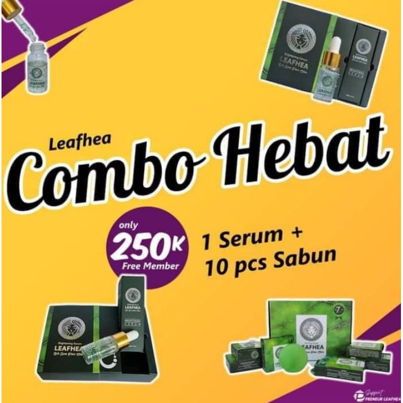 Leafhea original paket combo 1
