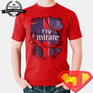 Kaos 3D Sobek Pria /  - Jersey Paris PSG