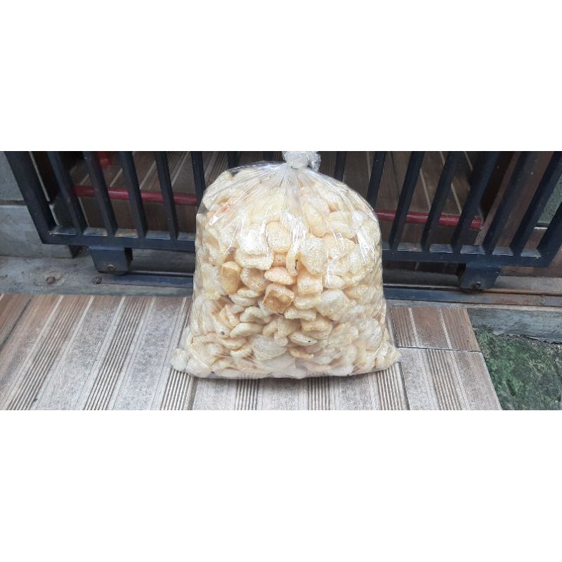 

krupuk kulit 1 KG asli sapi 100%