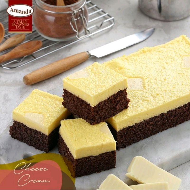 

Amanda brownies cream cheese