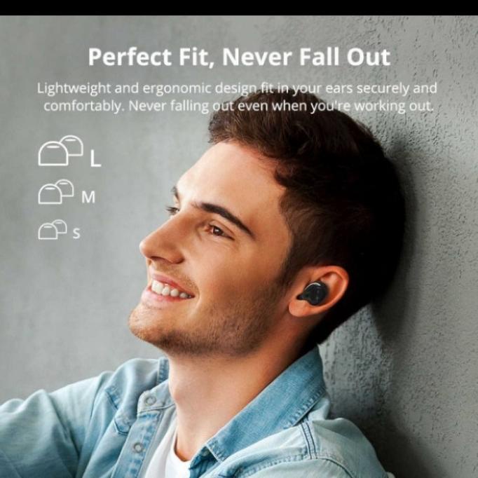 Earphone Tws Tronsmart Spunky Beat Wireless Bluetooth Qualcomm Headset Eb78368