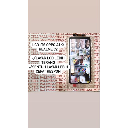 LCD+TS OP A1K/REALME C2