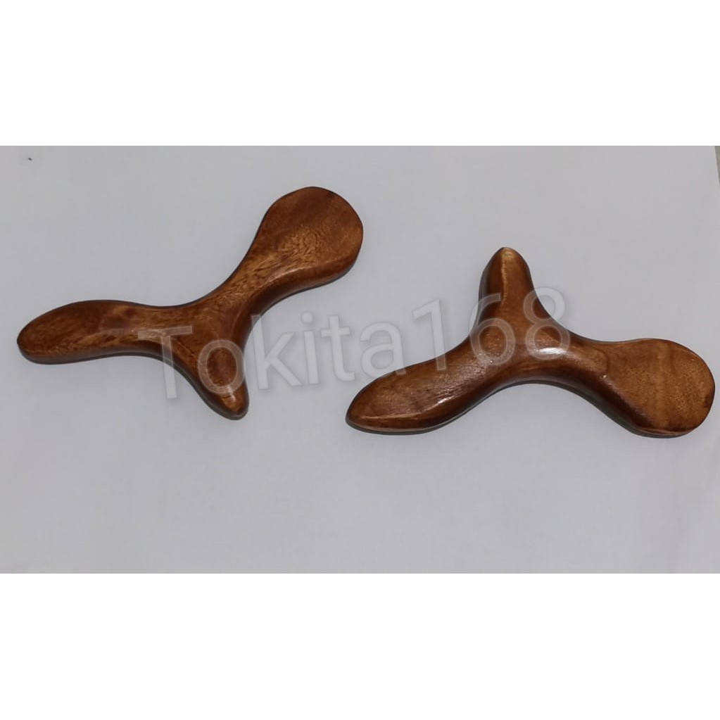 Alat Pijat Refleksi / Kerikan Kerokan Kayu Gabun Tradisional
