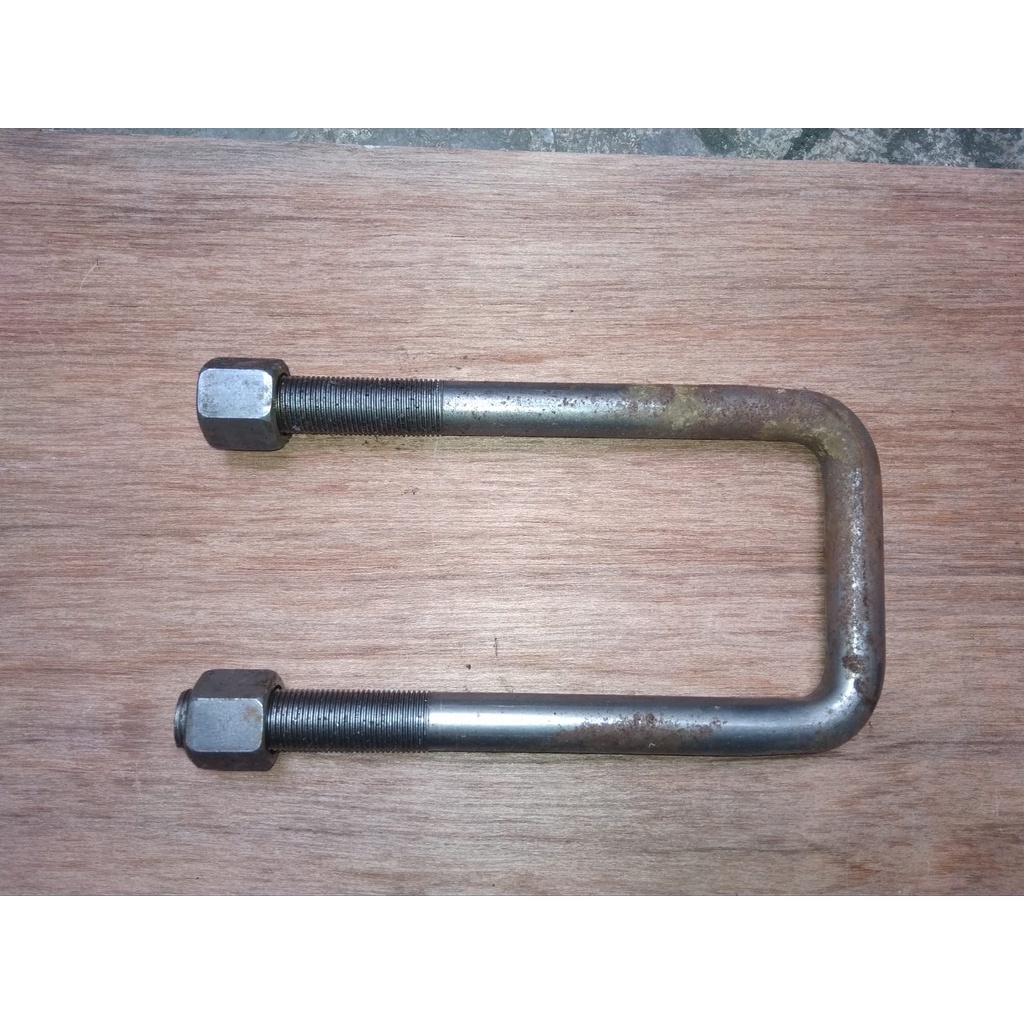 Kawel Per (U Bolt) Depan Mitsubishi Fuso FM / Goprak / Fighter Bahan Baja Merk GM