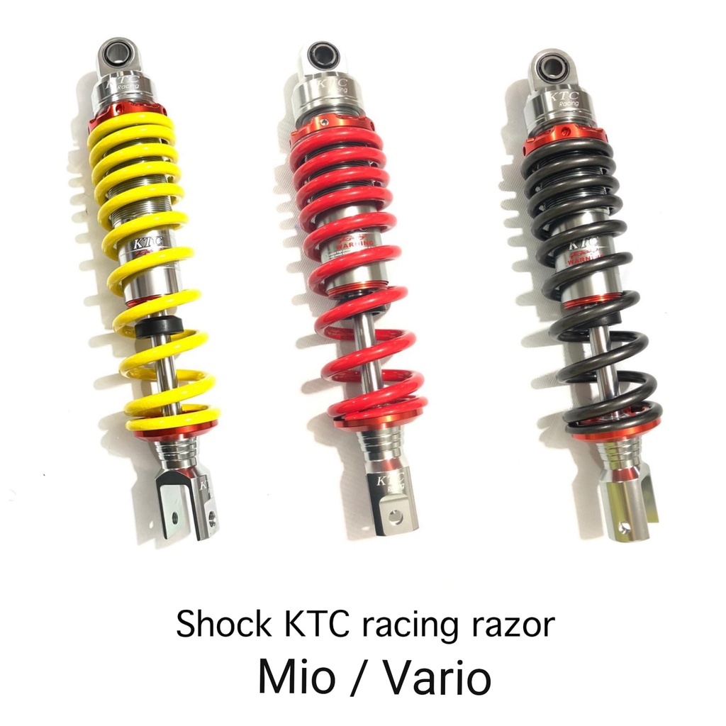 Skok Shock Shockbreaker Racing KTC Type Pro RAZOR Matic Matik Non Tabung Ukuran Mio 310mm 320 mm dan