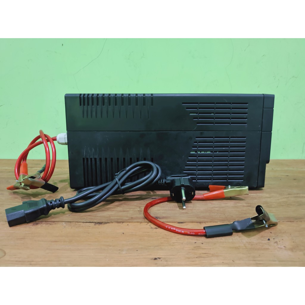 UPS Modifikasi Prolink Pro1200SFC 24V Modif Aki Luar &amp; Kipas