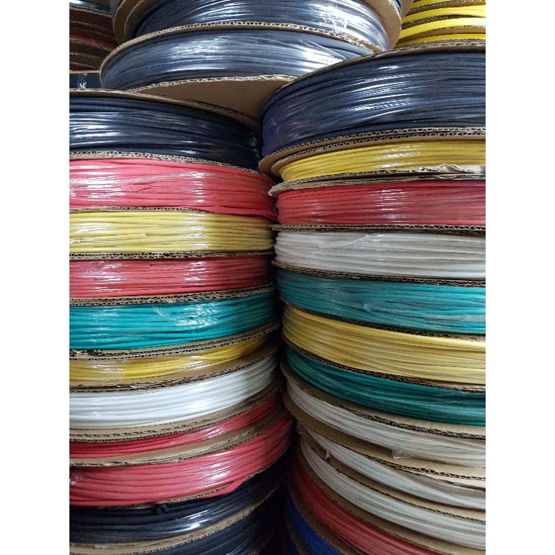 HEATSHRINK 12mm Warna Warni LENGKAP Per Roll, Selongsong Selang Bakar