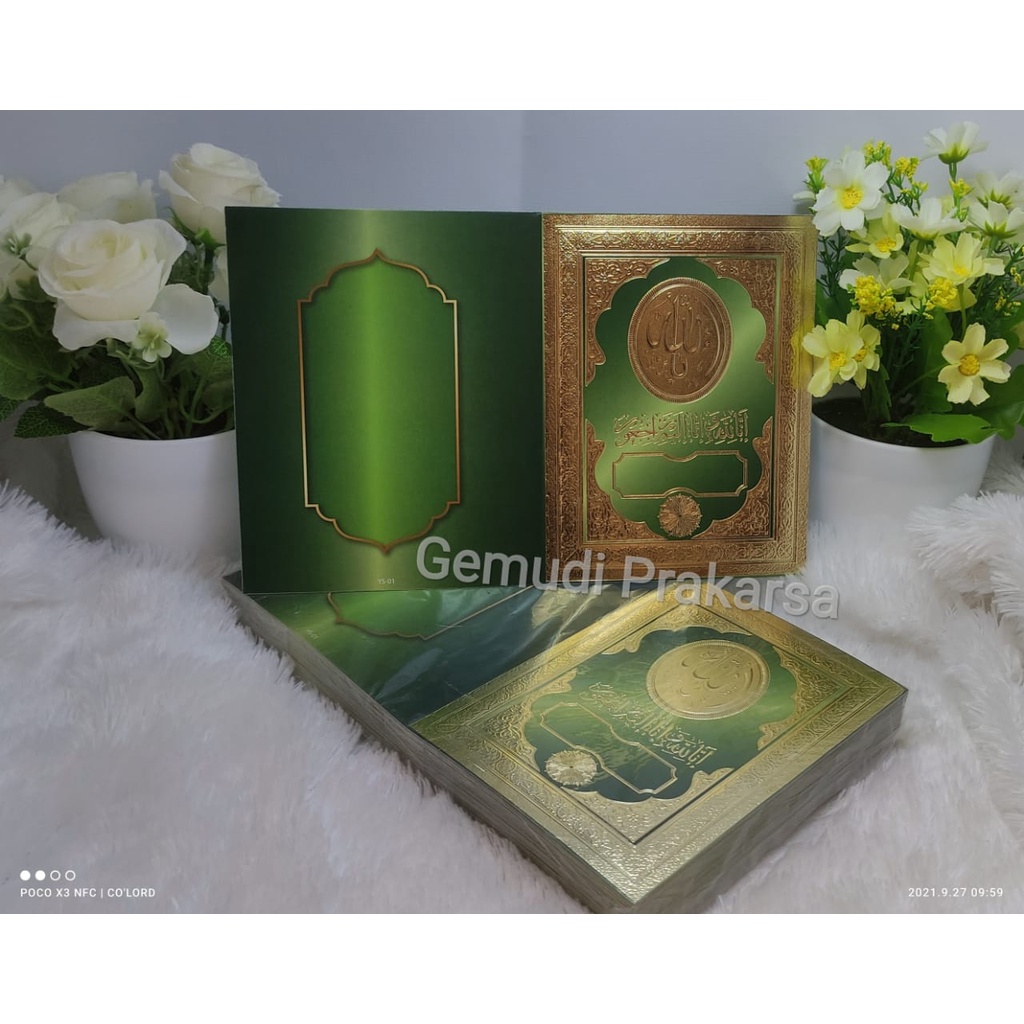 

Cover Yasin YS 01 | Cover Yasin Tipis | Soft Cover Yasin | Sampul Yasin | Kulit Yasin