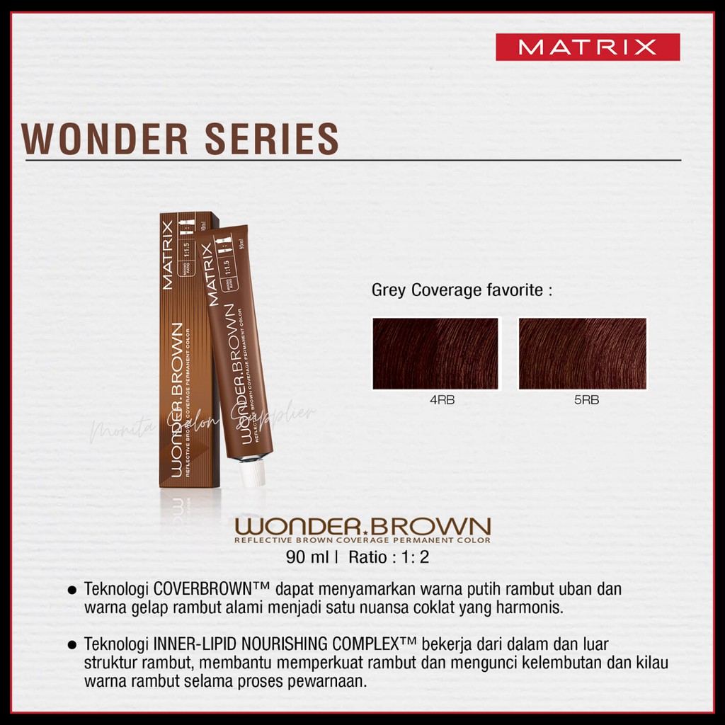 MATRIX WONDER BROWN - semir cat rambut