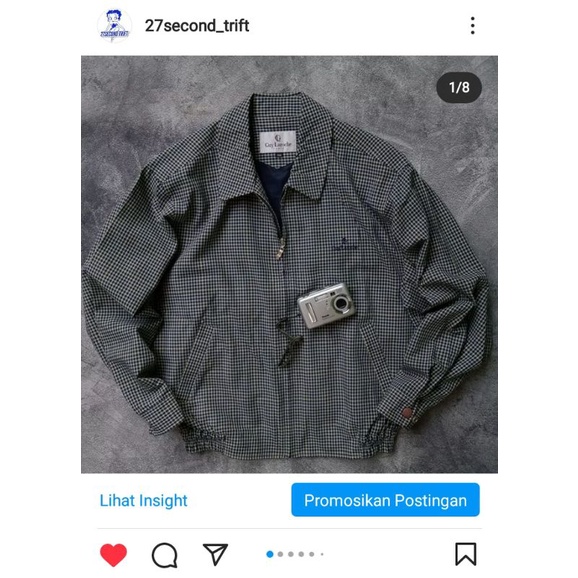 GUY LAROCHE TARTAN JAKET