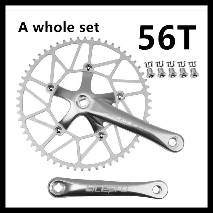 Crank Litepro 56T 58T Bcd 130