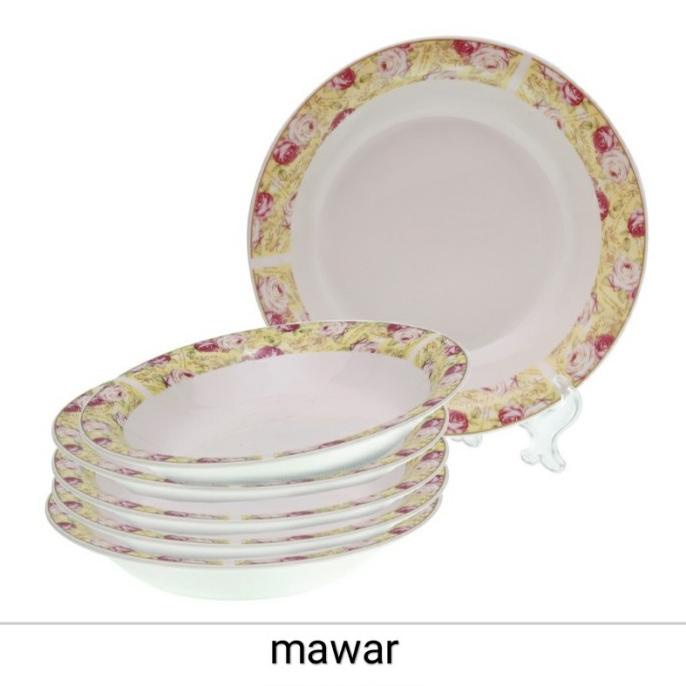 piring Makan Vicenza terbaru - Mawar