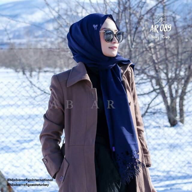 AR RAFI - AR 089 - HIJAB PASHMINA AR RAFI