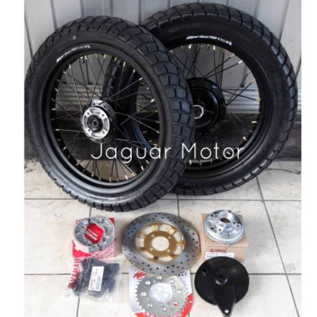 Paket Ban Set Thunder 125 Motif Kotak Tahu