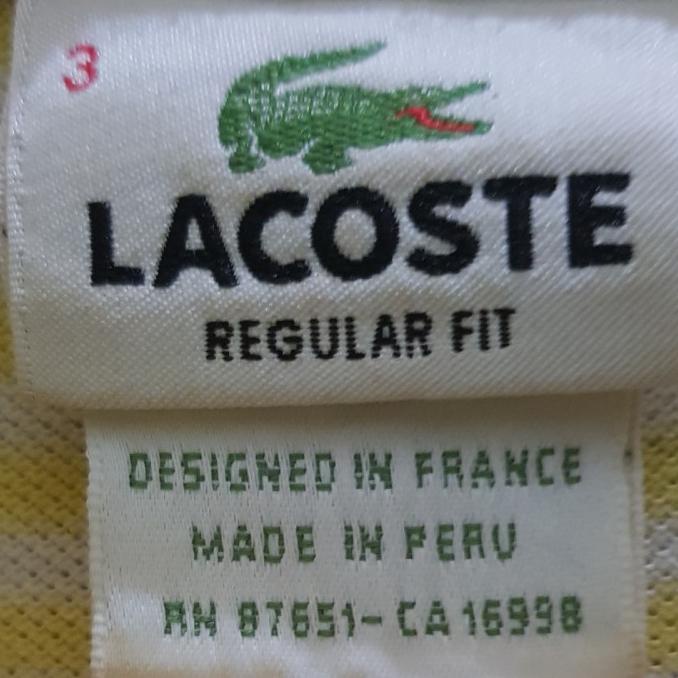 Populer] Kaos Lacoste Original Preloved