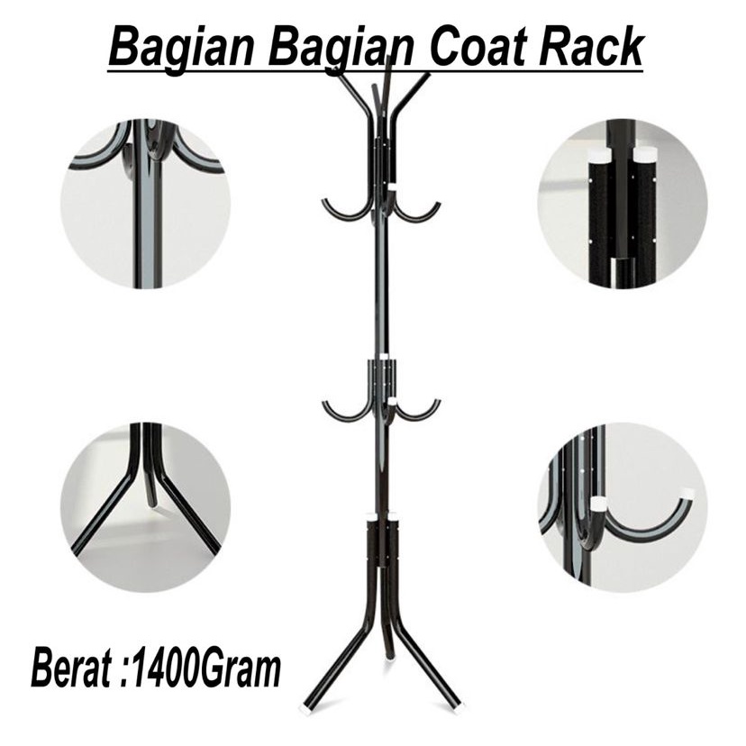 STAND HANGER TOPI STAND HANGER HOOK GANTUNGAN TAS GANTUNGAN SERBAGUNA FBL