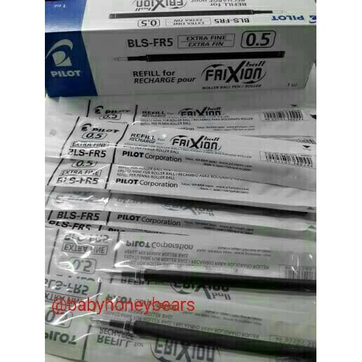 

GROSIR Refill / isi tinta pen frixion biru dan hitam 05 mm