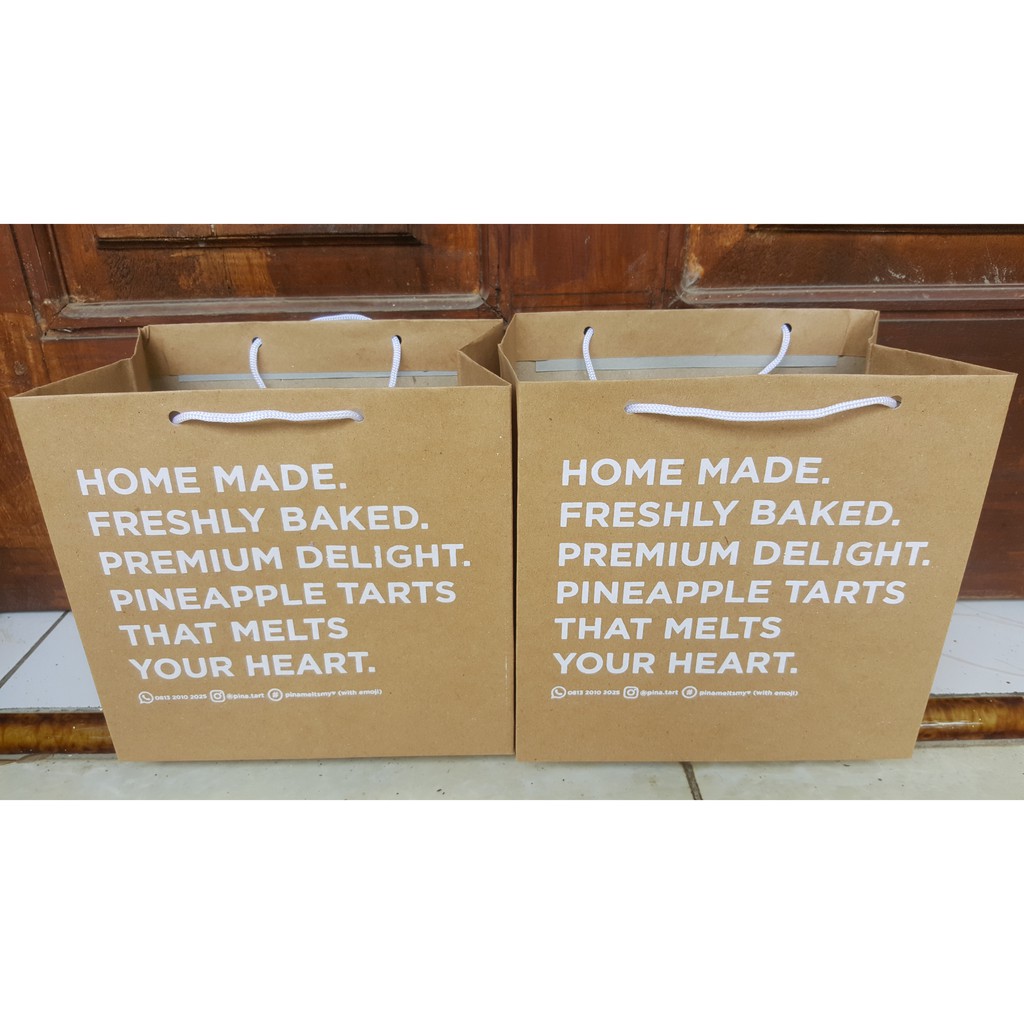 

Paperbag Nasi Kotak Uk 25X25X25(PXLXT)