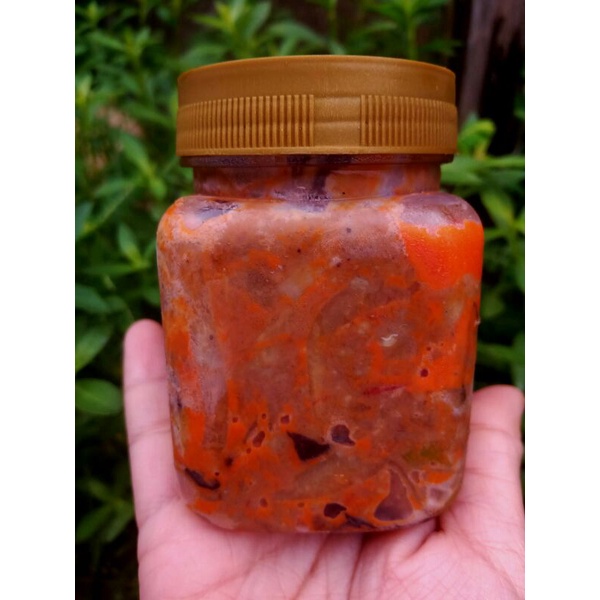 Bumbu Kuah Merah Toples 230 gram By Kemplang Tunu Dini Khas Palembang