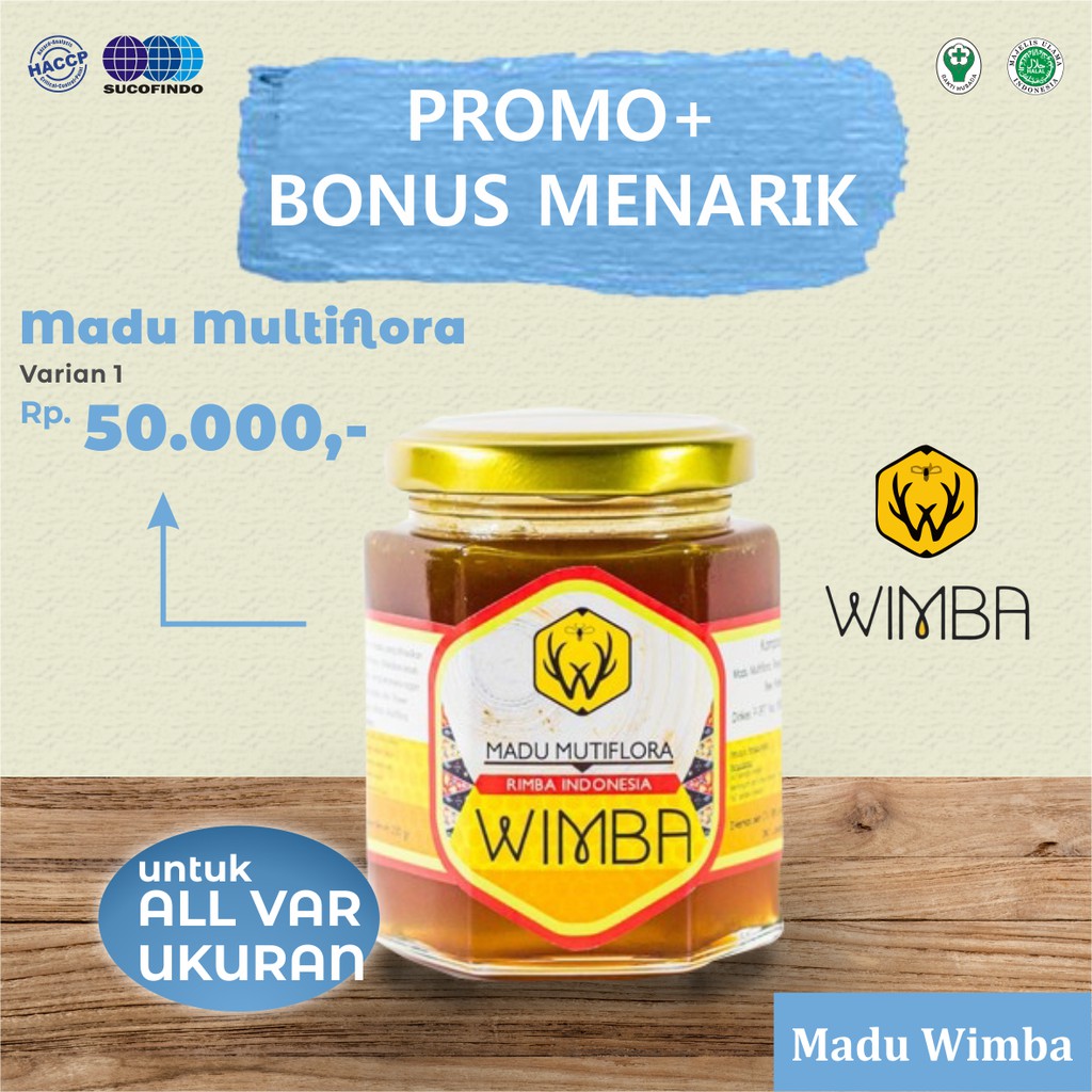 

Madu Multiflora - Lebah Apis Mellifera / Madu Asli - Madu Wimba -