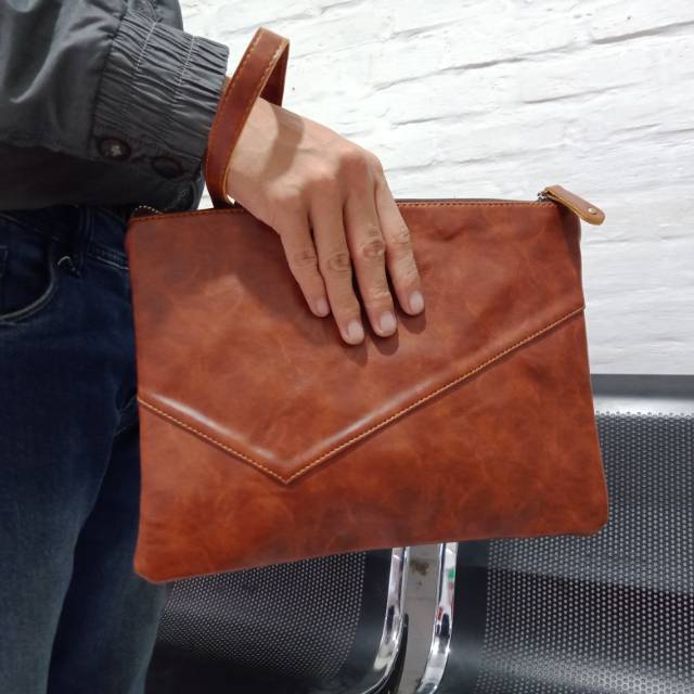 Clutch Dompet panjang pria & wanita / pouch bag / clutch / tas selempang